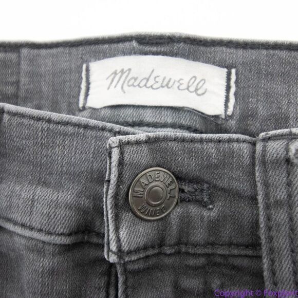 Madewell Petite‎ 9" Mid-Rise Skinny Jeans in Black Sea, Petite 25 - Picture 16 of 16